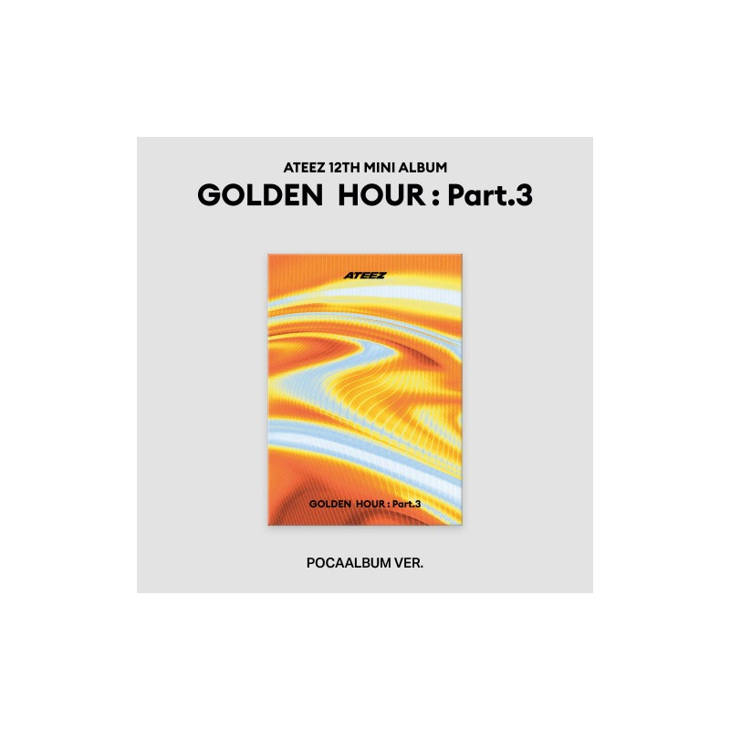 ATEEZ - 12th Mini Album [GOLDEN HOUR : Part.3] (POCAALBUM)