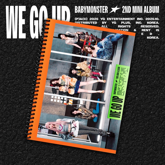 (PRE-ORDER) BABYMONSTER - 2nd MINI ALBUM [WE GO UP] (GO Ver.)