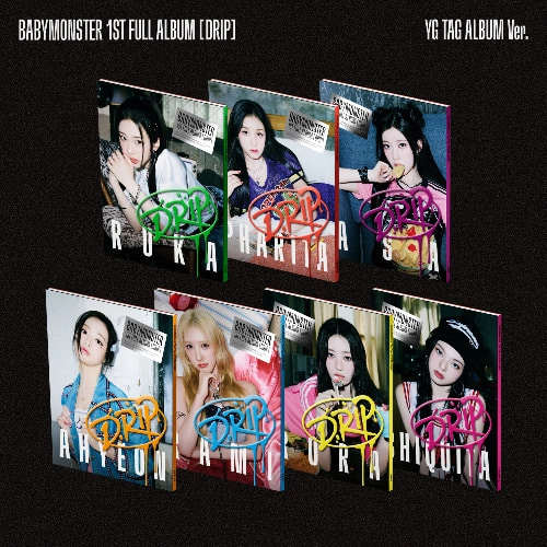 (PRE-ORDER) BABYMONSTER - 1st FULL ALBUM [DRIP] (YG TAG ALBUM Ver.)