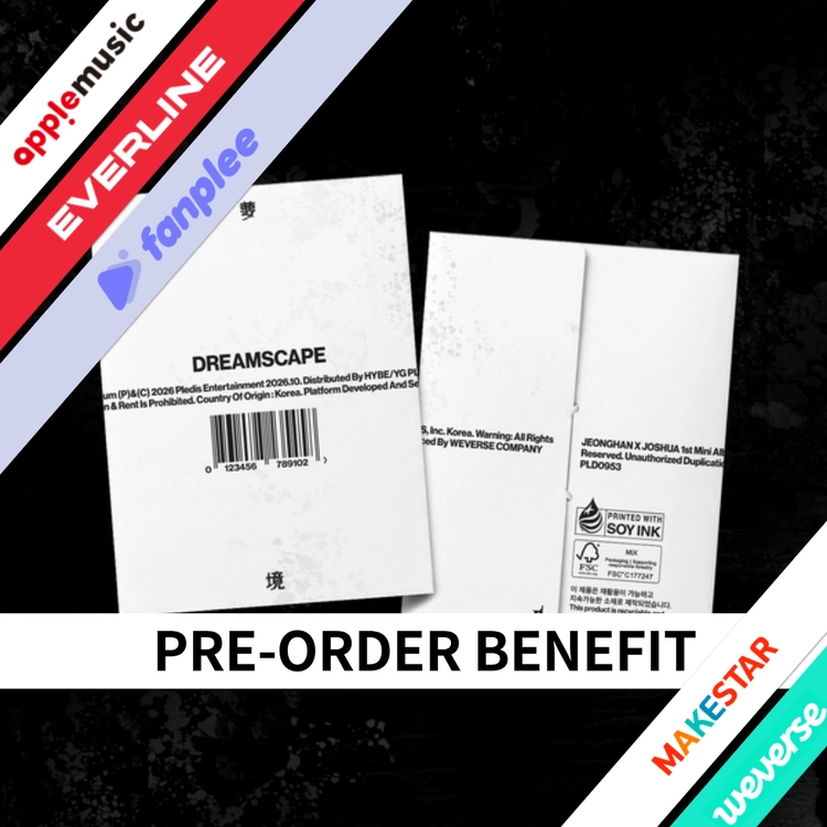 (PRE-ORDER) (POB) JEONGHAN X JOSHUA (SEVENTEEN) - 1st Mini Album [DREAMSCAPE] (Weverse Albums ver.)