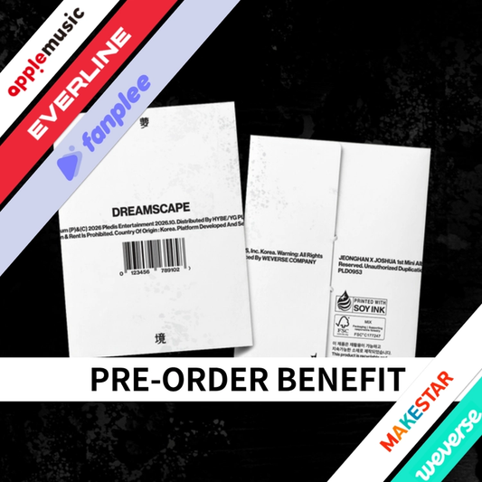 (PRE-ORDER) (POB) JEONGHAN X JOSHUA (SEVENTEEN) - 1st Mini Album [DREAMSCAPE] (Weverse Albums ver.)