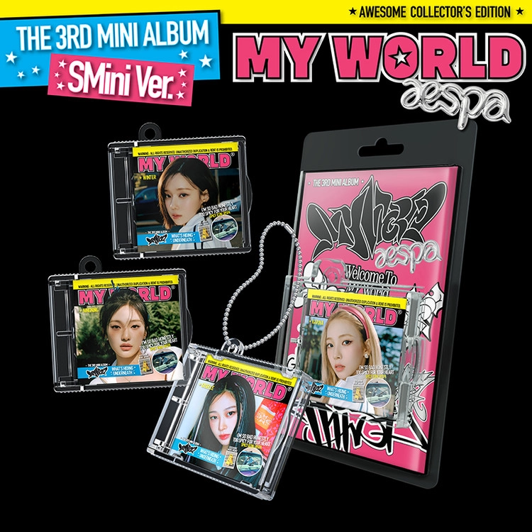 Aespa - 3rd Mini Album MY WORLD ( SMINI Ver.)