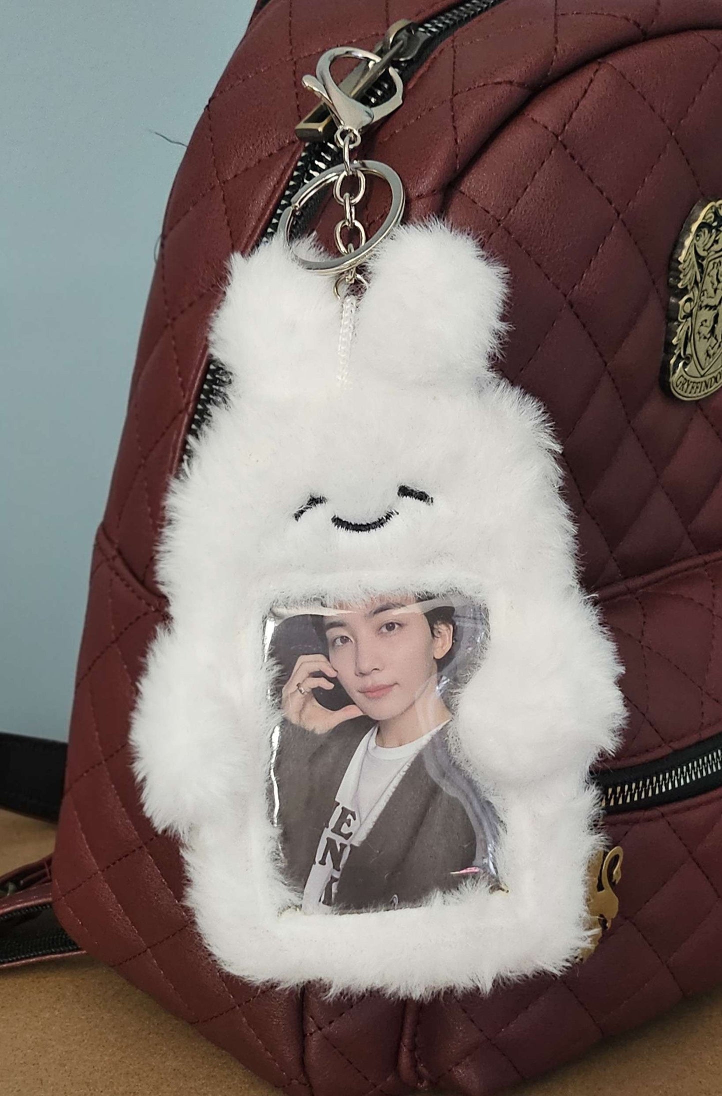 Porte-photocard cute blanc